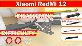 Xiaomi RedMi 12 23053RN02Y Disassembly in detail Take apart