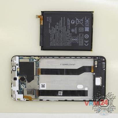 How to disassemble Asus ZenFone 3 Max ZC520TL, Step 3/4
