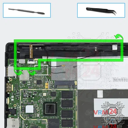 How to disassemble DEXP Ursus Z110, Step 10/1