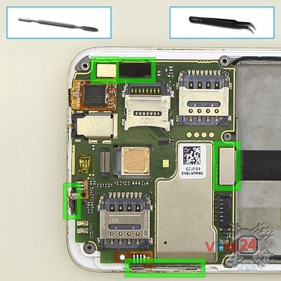 How to disassemble Alcatel OT Snap 7025D, Step 7/1