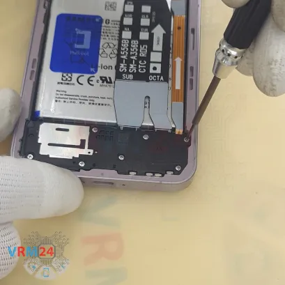 How to disassemble Samsung Galaxy A55 SM-A556, Step 8/3