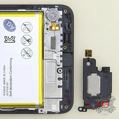 How to disassemble Huawei Nexus 6P, Step 11/2