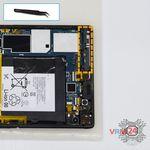 How to disassemble Sony Xperia Z3 Tablet Compact, Step 7/1
