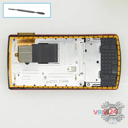 How to disassemble Nokia 6700 slide RM-576, Step 10/1