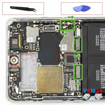 How to disassemble Oppo Find X7 Ultra, Step 20/1
