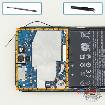 How to disassemble HTC One A9, Step 15/1