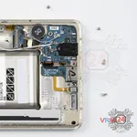Cómo desmontar Samsung Galaxy Note 8 SM-N950, Paso 11/2