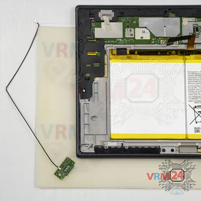 Как разобрать Lenovo Tab 4 Plus TB-X704L, Шаг 7/2