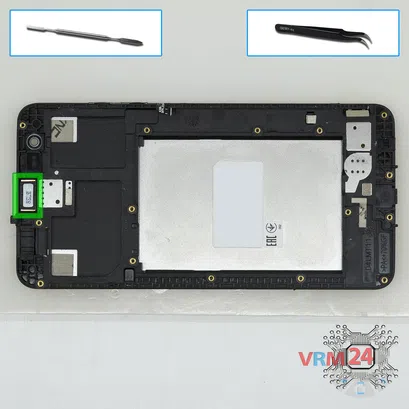 How to disassemble LG K7 (2017) X230, Step 9/1