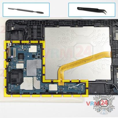 How to disassemble Samsung Galaxy Tab A 10.5'' SM-T595, Step 22/1