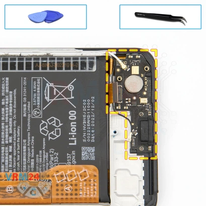 How to disassemble Xiaomi POCO X5, Step 15/1