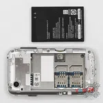 How to disassemble LG L40 Dual D170, Step 2/2