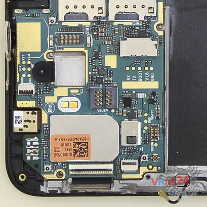 Cómo desmontar Asus ZenFone Max ZC550KL, Paso 12/3