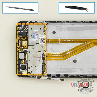 How to disassemble DEXP Ixion Z150, Step 12/1