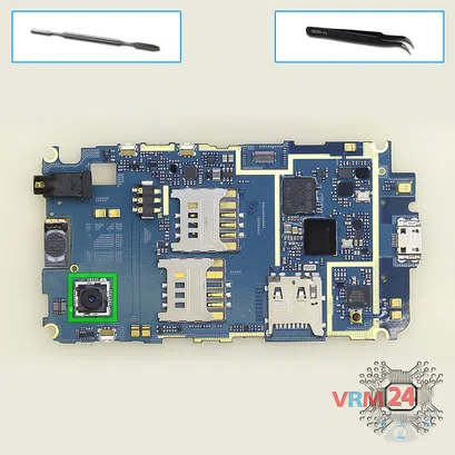 Как разобрать Samsung Star 3 Duos GT-S5222, Шаг 11/1