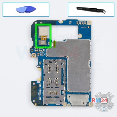 How to disassemble Samsung Galaxy A03s SM-037, Step 12/1