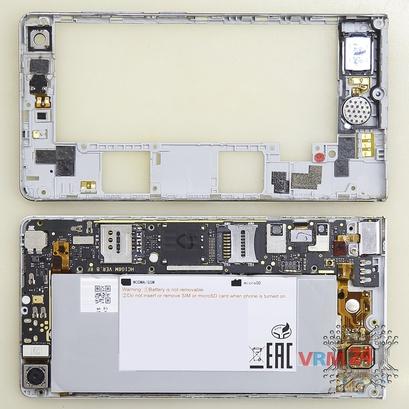 How to disassemble Huawei Ascend G6 / G6-C00, Step 5/2