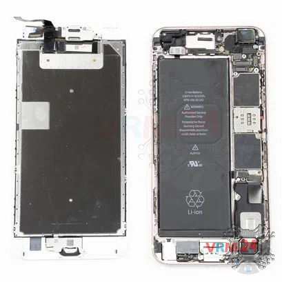 How to disassemble Apple iPhone 6S Plus, Step 7/2