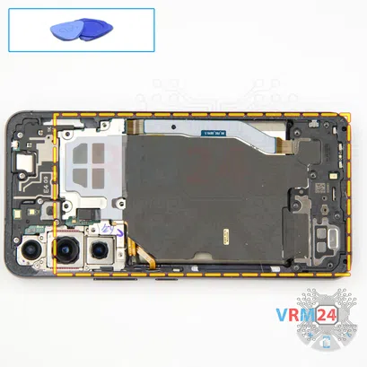 Como desmontar Samsung Galaxy S22 SM-S901 por si mesmo, Passo 8/1