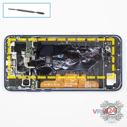 How to disassemble Huawei Honor 20S, Step 10/1