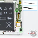 How to disassemble Lenovo Tab 2 A10-70, Step 6/1