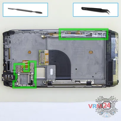 How to disassemble Nokia E7 RM-626, Step 12/1