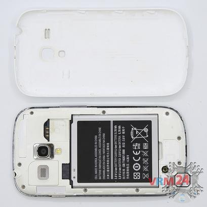 Как разобрать Samsung Galaxy S3 Mini GT-i8190, Шаг 1/2