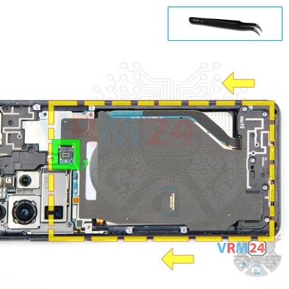 Como desmontar Samsung Galaxy S20 Ultra SM-G988 por si mesmo, Passo 5/1