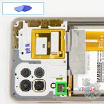 How to disassemble Samsung Galaxy M32 SM-M325, Step 5/1