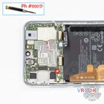 Como desmontar Huawei Y8P por si mesmo, Passo 15/1