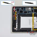 How to disassemble Sony Xperia Z3 Tablet Compact, Step 17/1