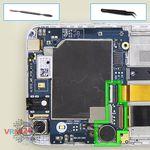 How to disassemble HTC Desire 628, Step 10/1