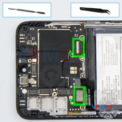How to disassemble Alcatel 1 SE 5030D, Step 13/1