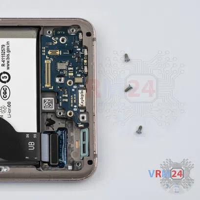 How to disassemble Samsung Galaxy S21 SM-G991, Step 10/2