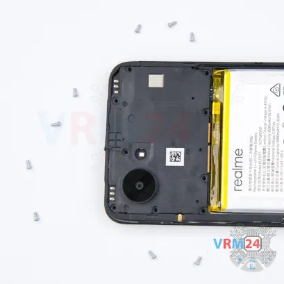 Как разобрать Realme C30, Шаг 4/2