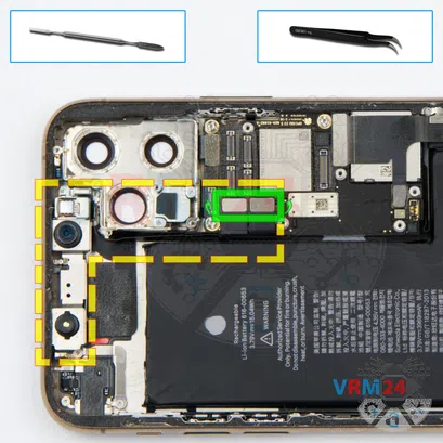Cómo desmontar Apple iPhone 11 Pro Max, Paso 11/1