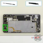 How to disassemble ZTE Nubia Z9 Mini, Step 11/1