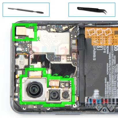 How to disassemble Xiaomi Mi 10T Pro, Step 15/1