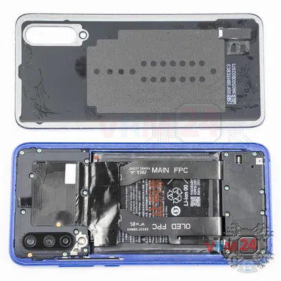 How to disassemble Xiaomi Mi 9 Lite, Step 2/2