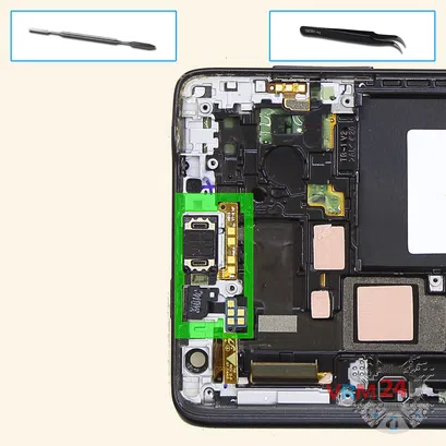 Как разобрать Samsung Galaxy Note Edge SM-N915, Шаг 11/1