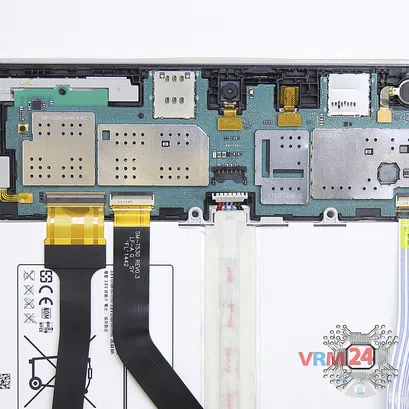 How to disassemble Samsung Galaxy Tab 4 10.1'' SM-T531, Step 2/3