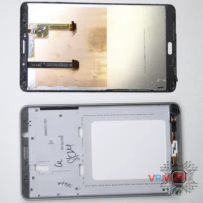Cómo desmontar Samsung Galaxy Tab A 7.0'' SM-T285, Paso 10/2