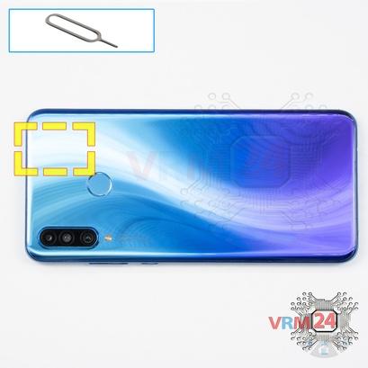 How to disassemble Huawei Honor 20 Lite, Step 1/1