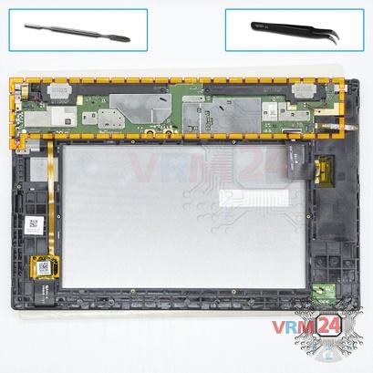 How to disassemble Lenovo Tab 4 TB-X304L, Step 11/1