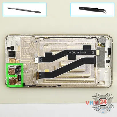 How to disassemble Lenovo Vibe S1, Step 16/1