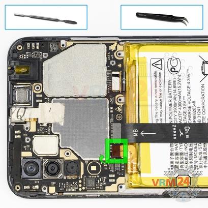How to disassemble ZTE Blade A7, Step 6/1