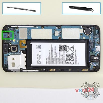 Como desmontar Samsung Galaxy J5 Prime SM-G570 por si mesmo, Passo 8/1