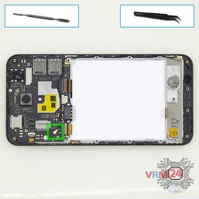 How to disassemble ZTE Blade A520, Step 7/1