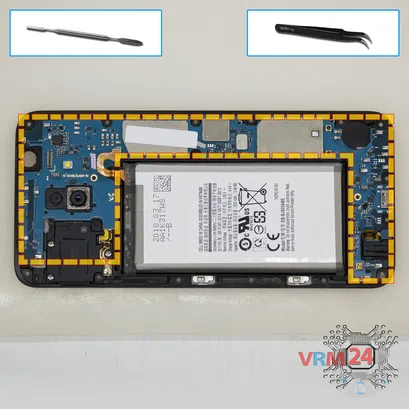 Cómo desmontar Samsung Galaxy A6 Plus (2018) SM-A605, Paso 10/1