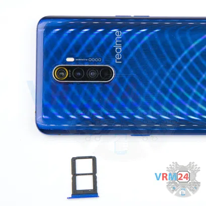 How to disassemble Realme X2 Pro, Step 2/2